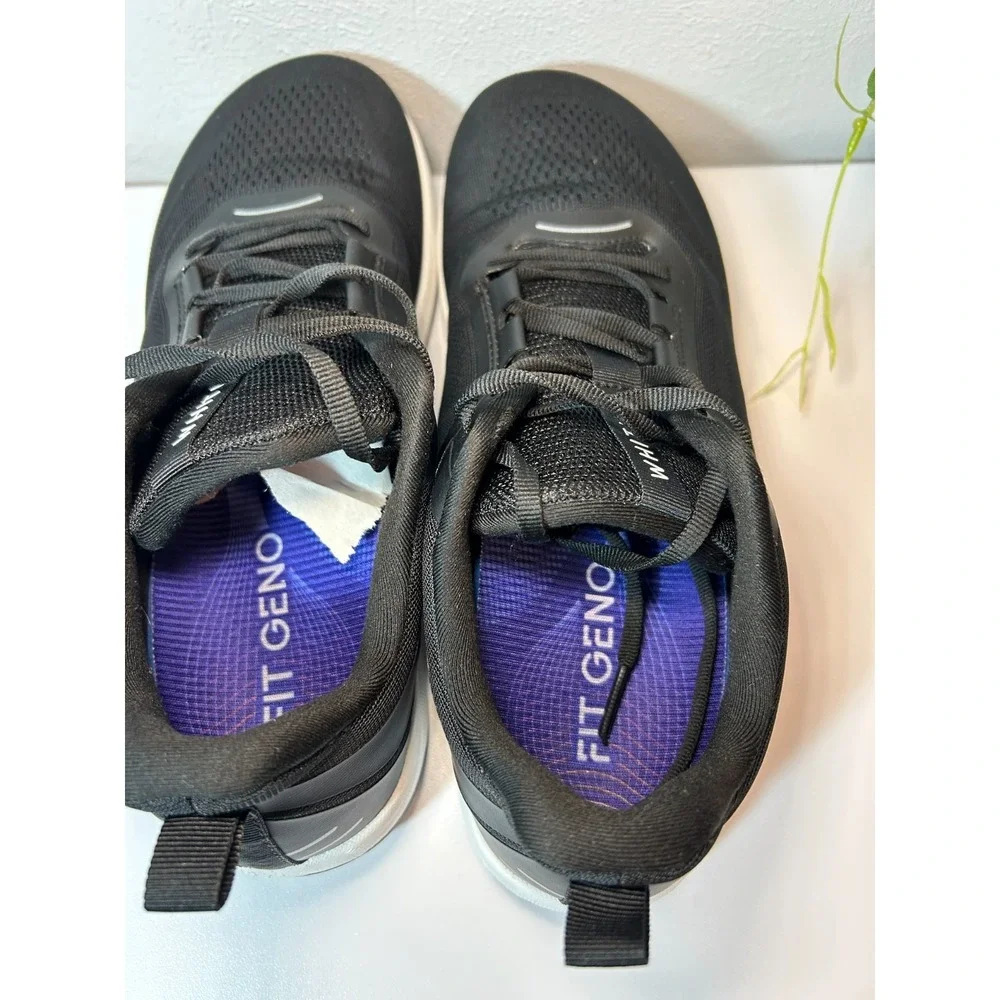 WHITIN Mens Athletic Sneakers Black‎ Lightweight Running Shoes EU 42